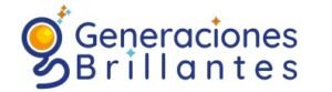 logo generaciones brillantes p